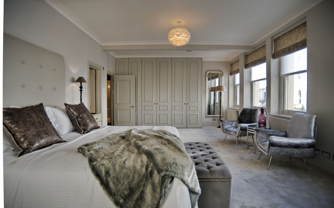 Bespoke shaker wardrobes